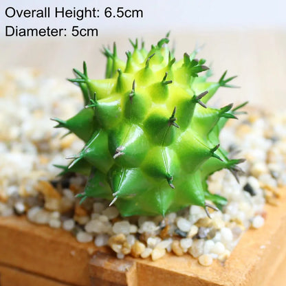 Green Artificial Succulents