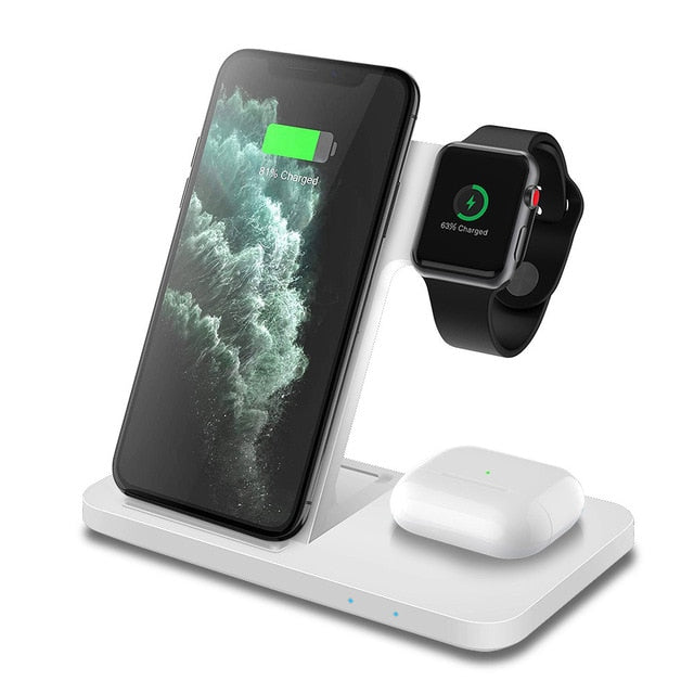 3 in 1 Wireless Charging Station