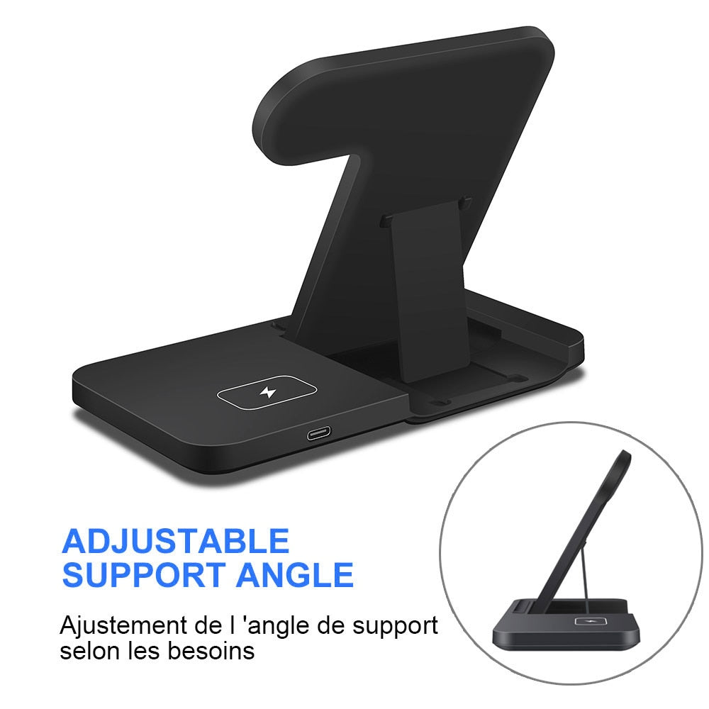 3 in 1 Wireless Charging Station